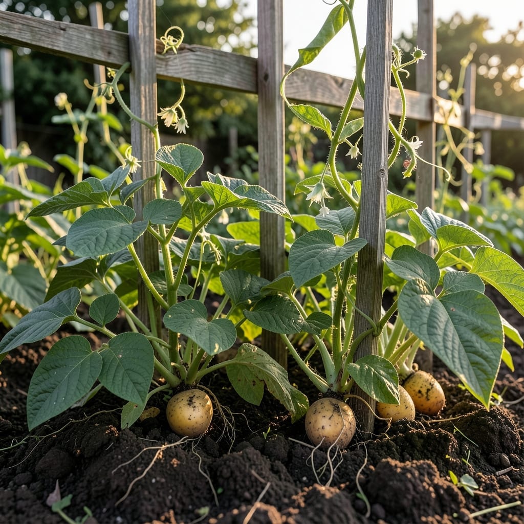 Potatoes with Beans