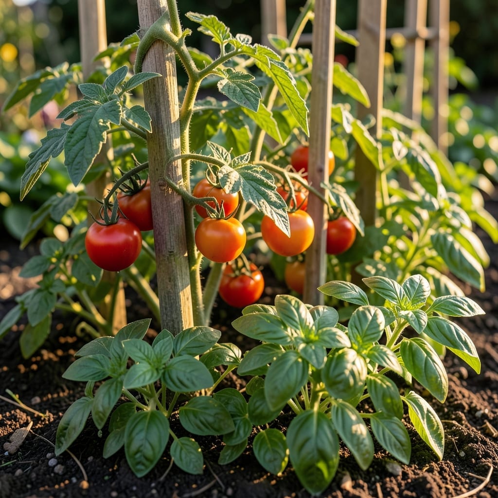 Tomatoes and Basil Pairing