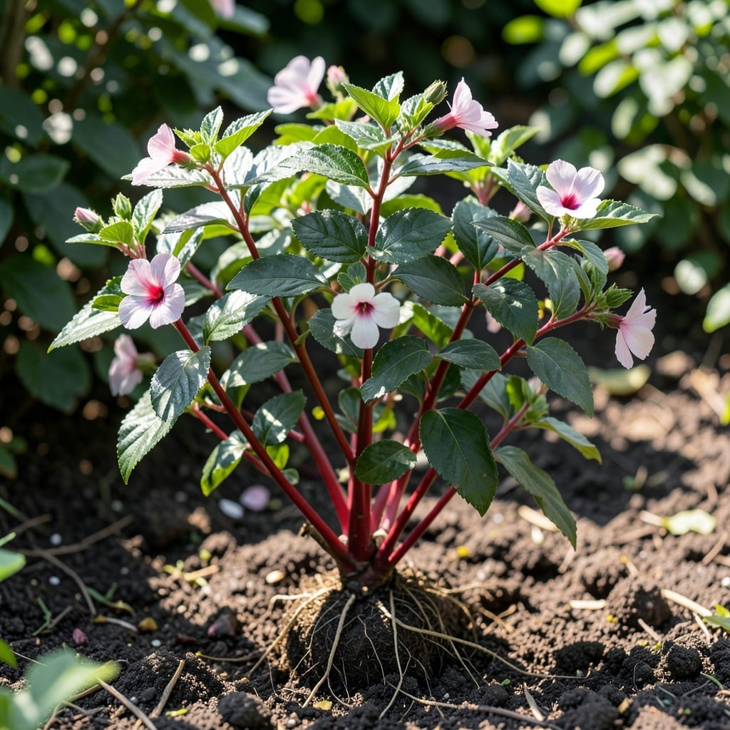 Vine With Red Stems: Ornamental Foliage With Year-Round Color