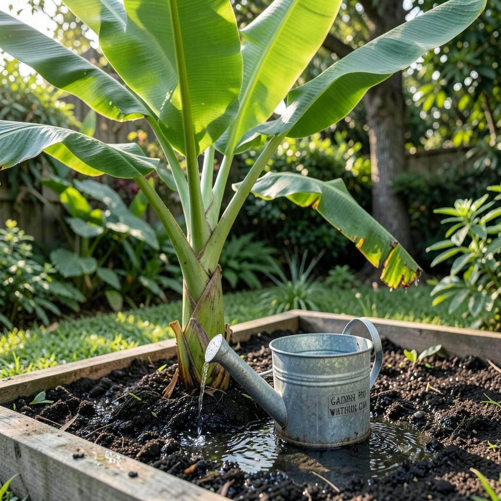 How Much Water Do Banana Plants Need: Weekly Schedule for Healthy Growth