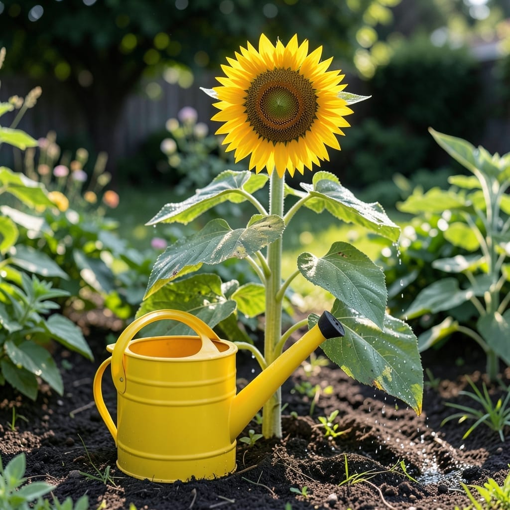 How Often Should You Water a Sunflower Plant: Weekly Care Guide for Healthy Growth