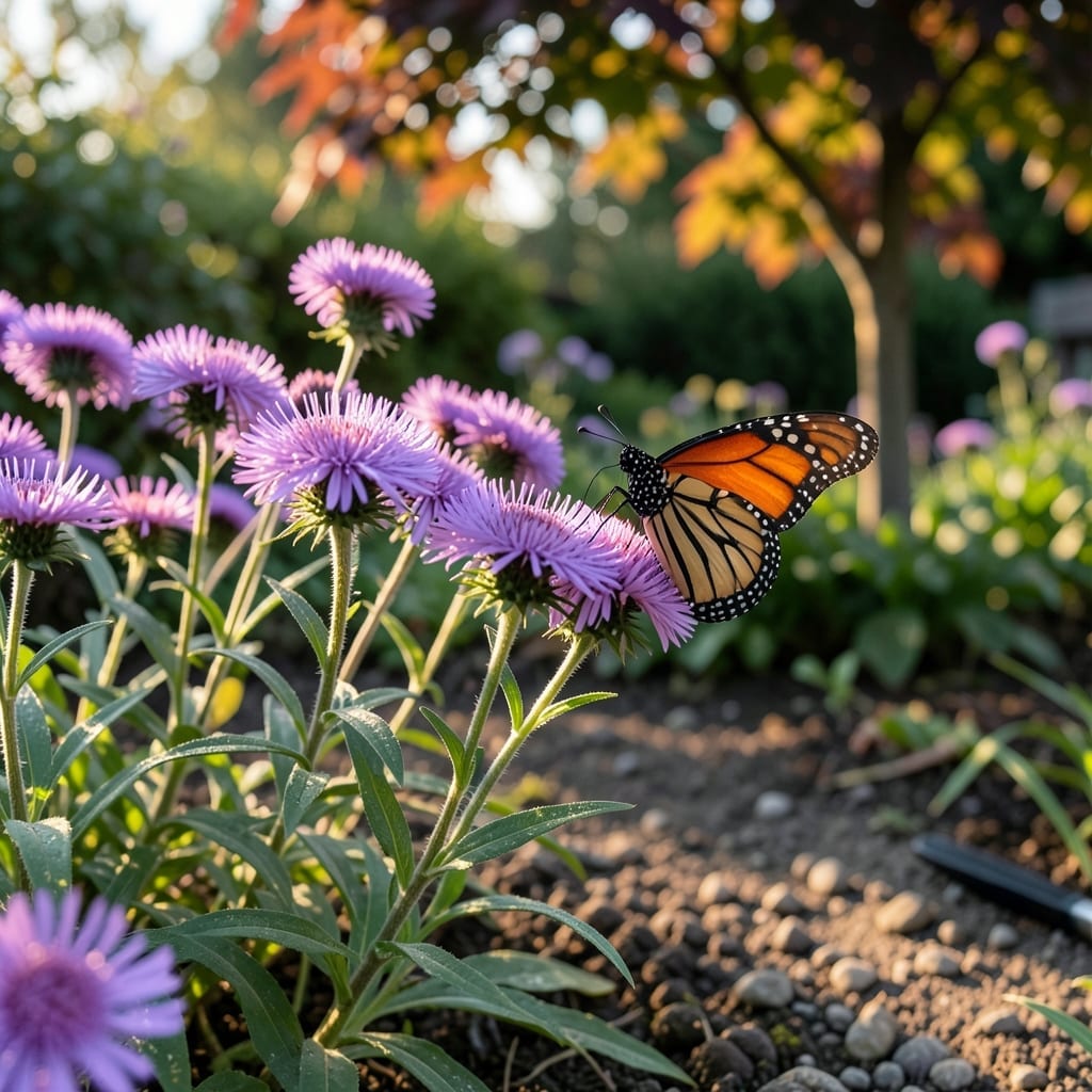 New England Aster Fall Stars