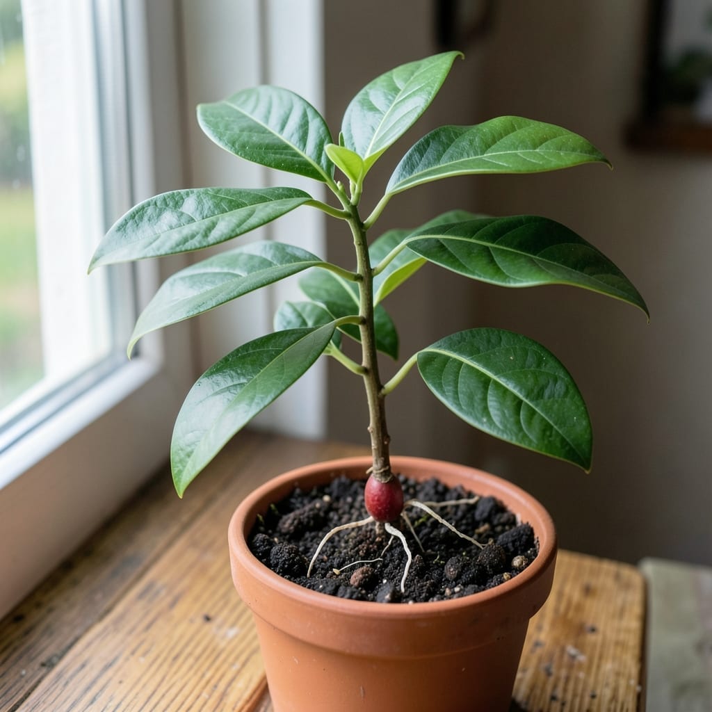 Avocado Seed Red: Grow Your Own Tree From Pit