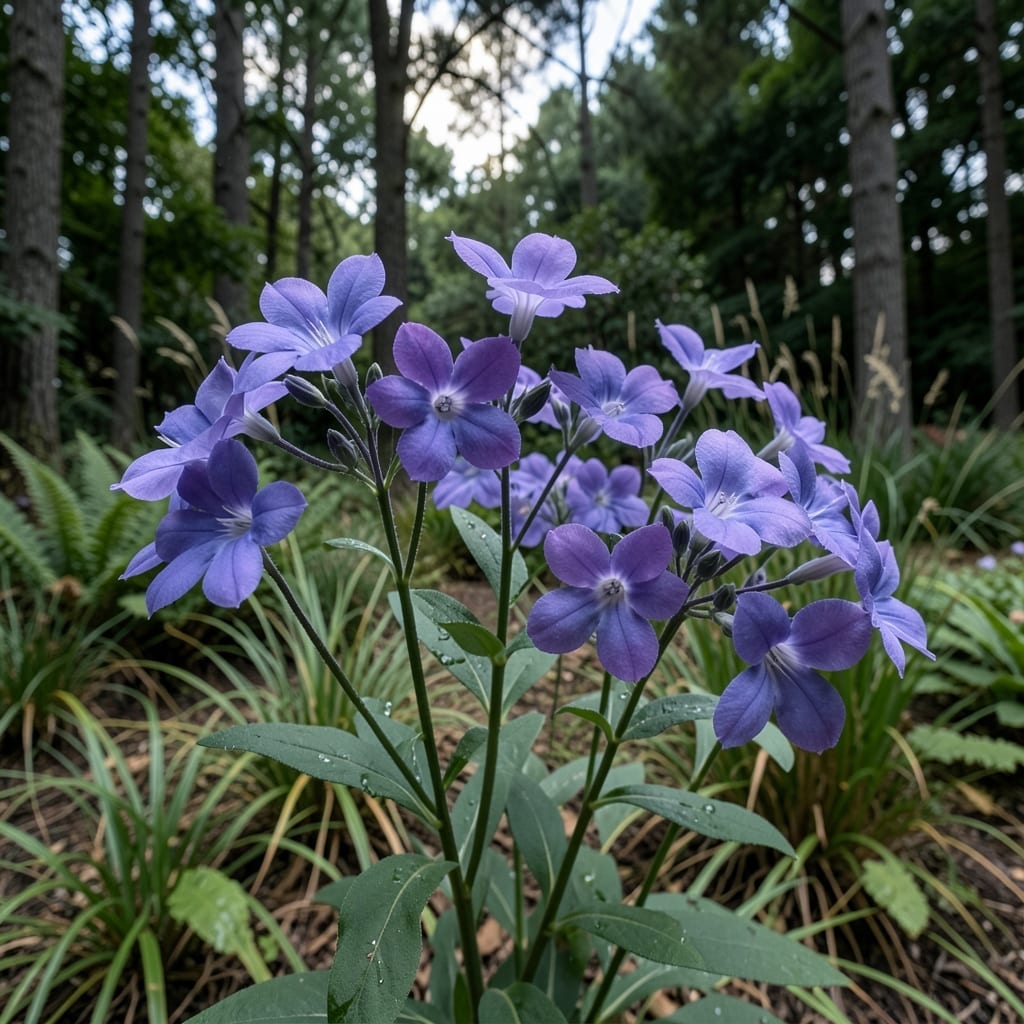 Browallia Speciosa Amethyst Flower