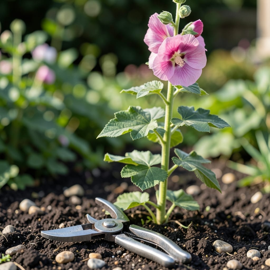When to Cut Down Hollyhocks: Seasonal Timing for Healthy Regrowth