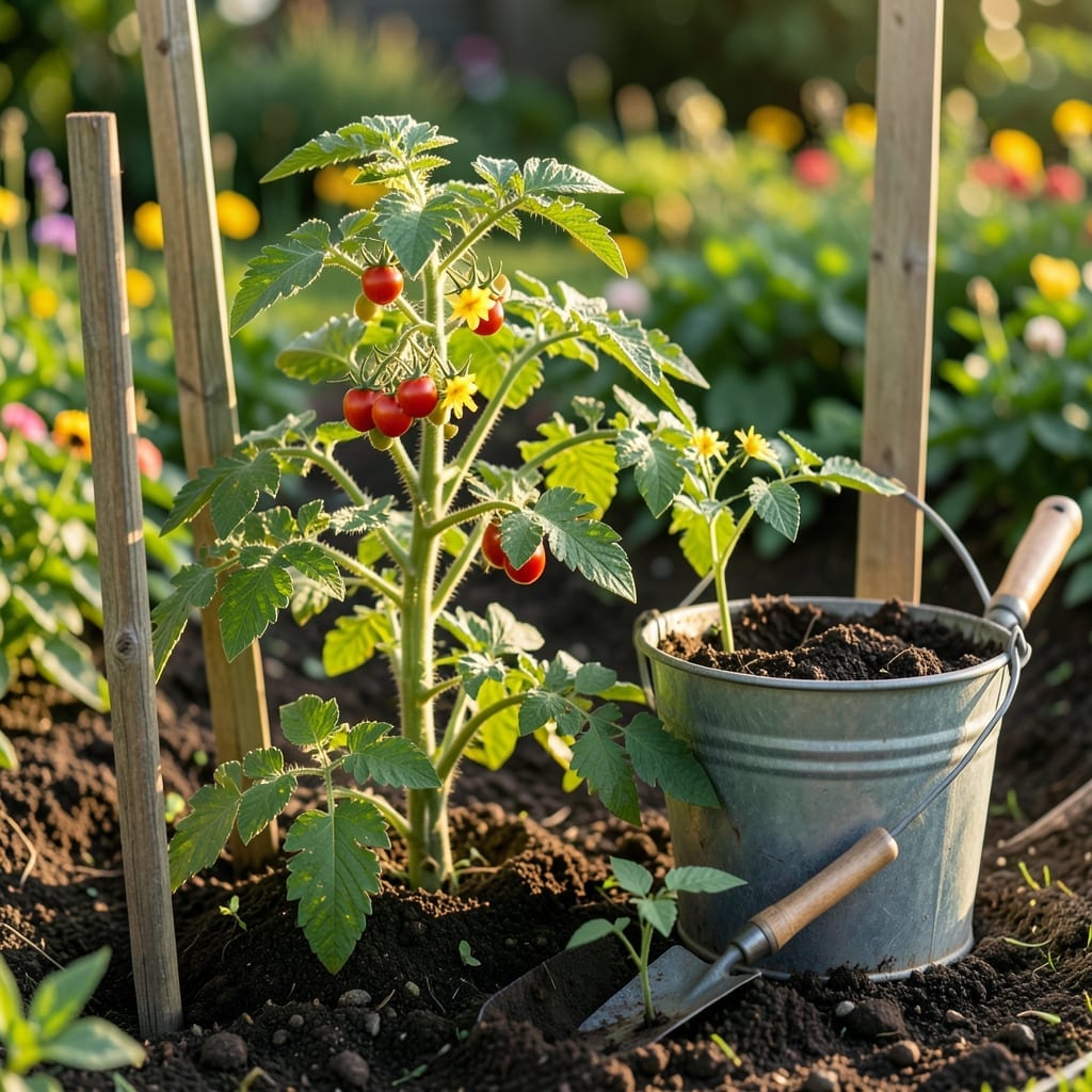 How to Plant Tomatoes in a 5 Gallon Bucket: Step-by-Step Container Guide