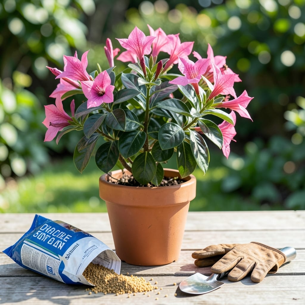 Fertilizer for Mandevilla Plant: Boost Blooms with Pro Tips