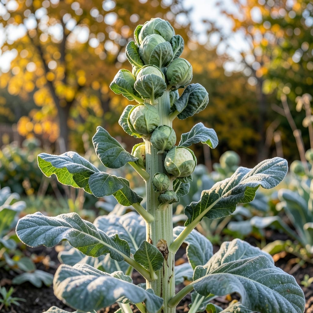Brussels Sprouts for Cool Weather