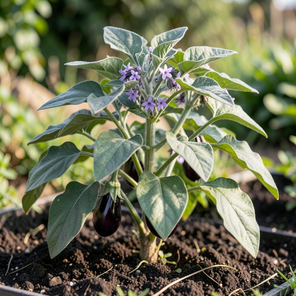 What Do Eggplant Leaves Look Like: Key Features and Visual Identification