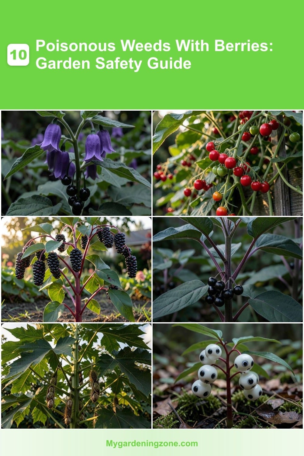 10 Poisonous Weeds With Berries: Garden Safety Guide