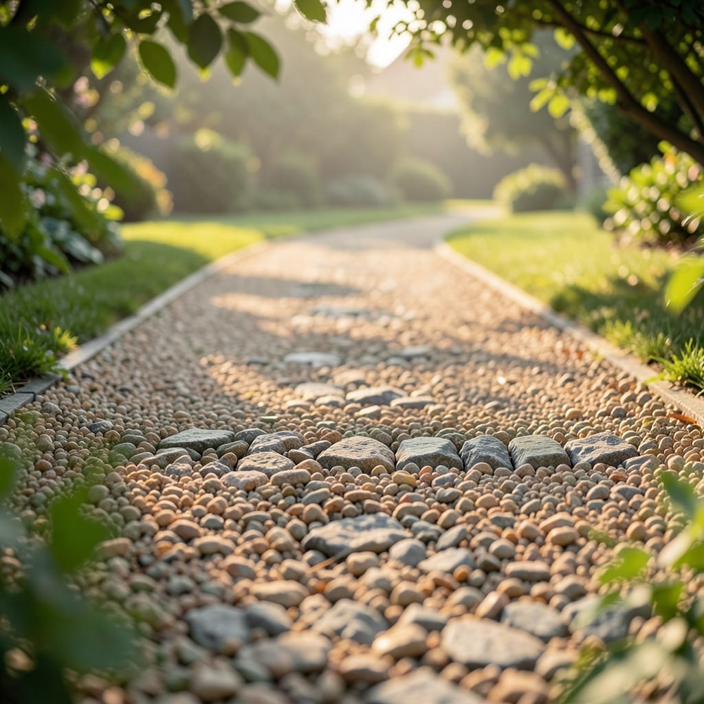 Crunchy Gravel Pathway