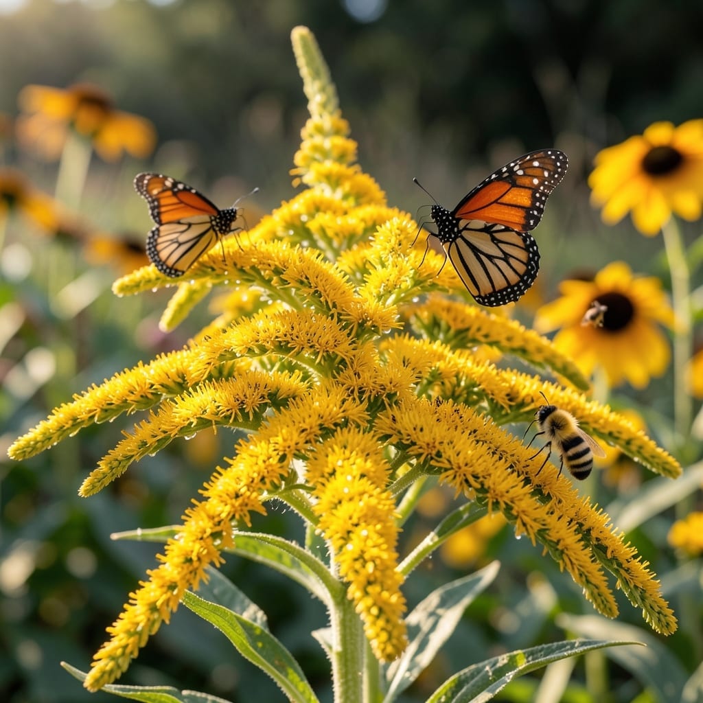 Goldenrod for Native Pollinator Support