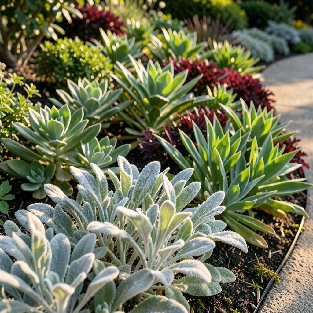 Textured Foliage Border