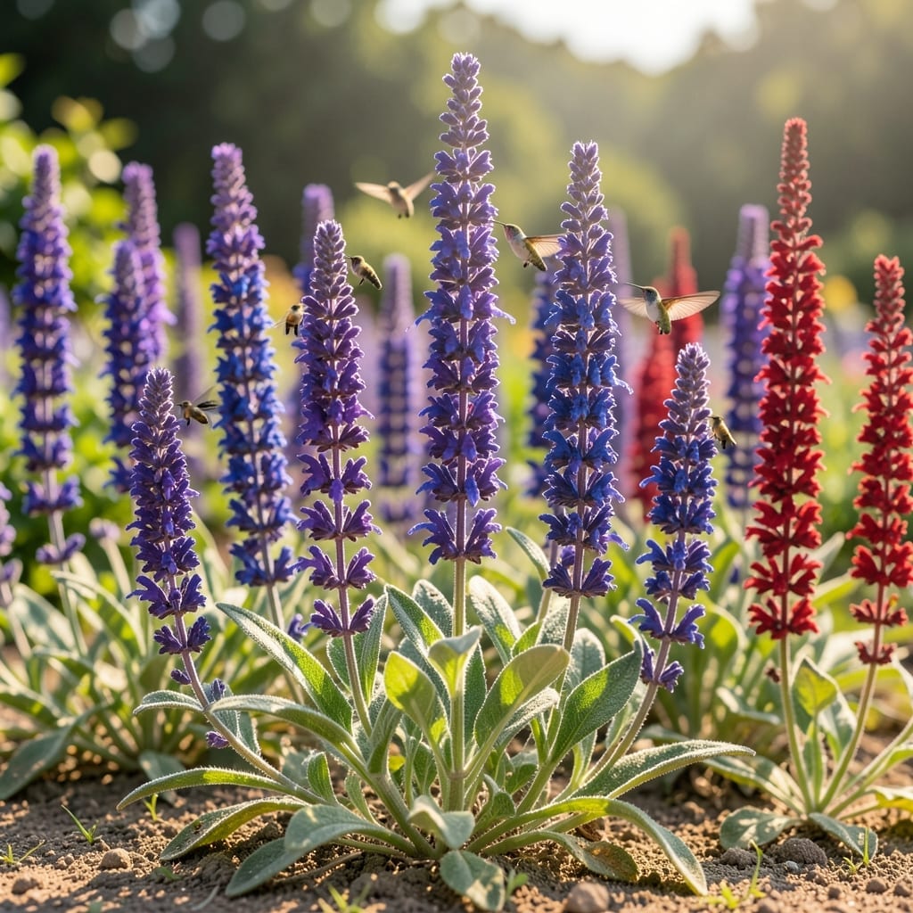 Salvias for Pollinators