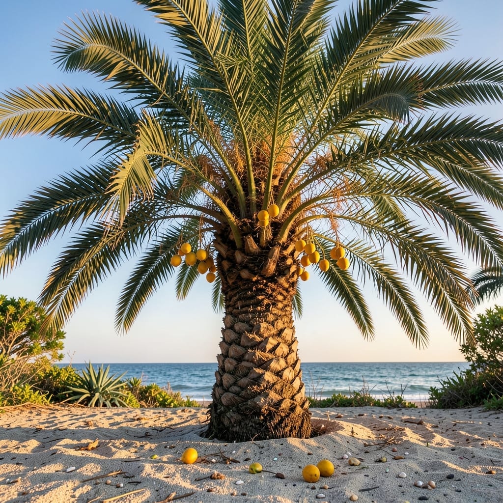 Pindo Palm Tree