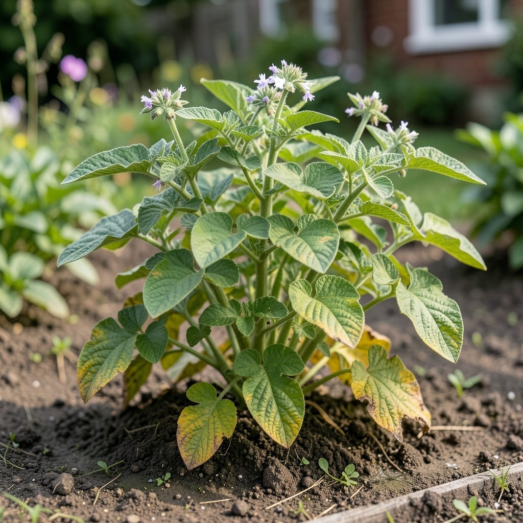 Potato Plants Turning Yellow: Causes and Organic Solutions for Healthy Growth