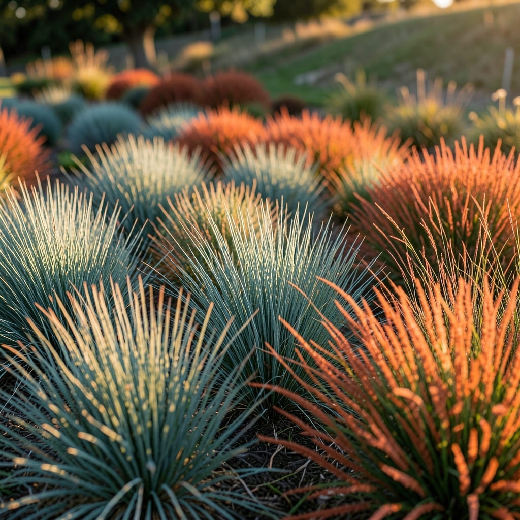 Little Bluestem Grass Prairie Blues