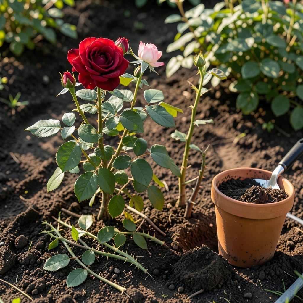 How to Plant Cuttings from Roses: Root and Grow New Plants
