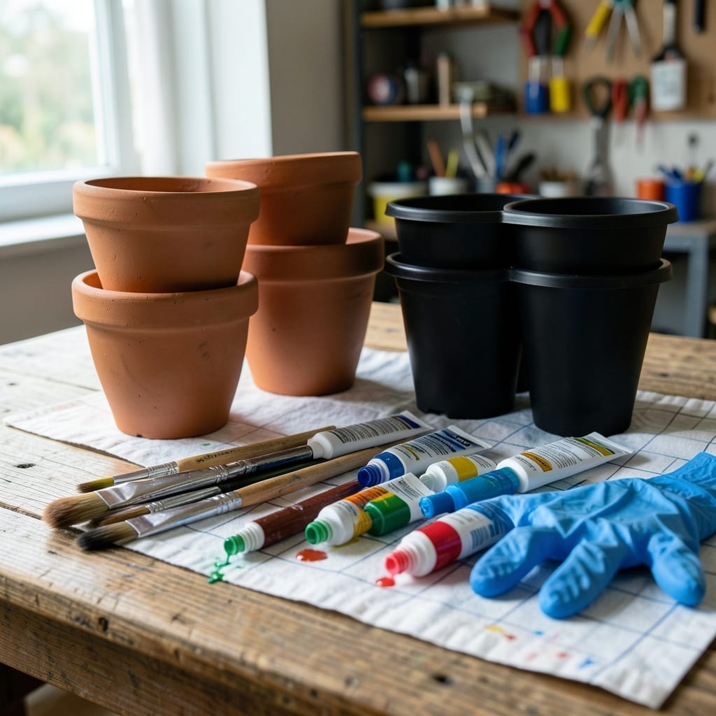 How to Paint Plastic Pots: Durable Outdoor Finishes That Last How to Paint Plastic Pots: Durable Outdoor Finishes That Last