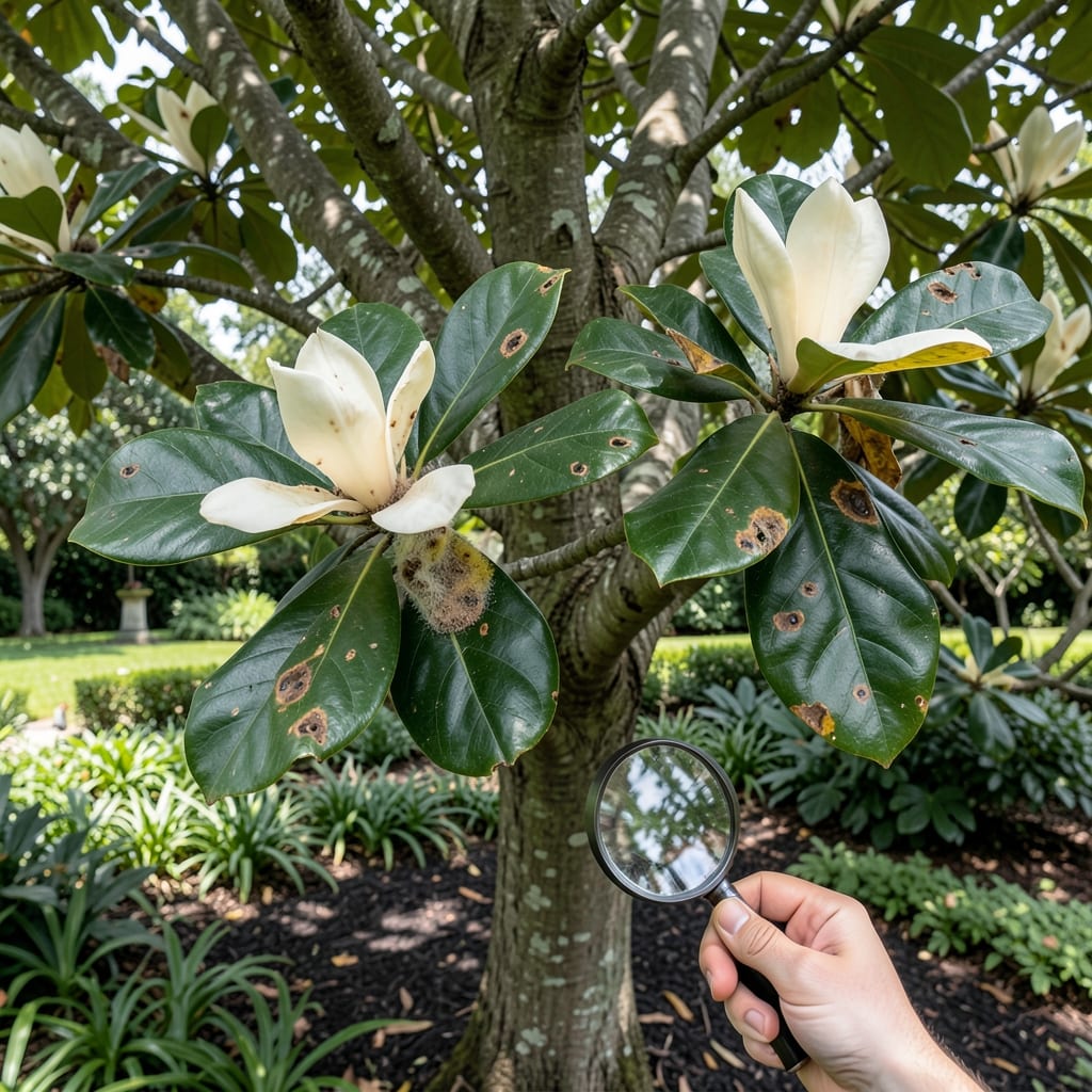 Southern Magnolia Diseases: Visual Guide to Early Identification and Organic Solutions