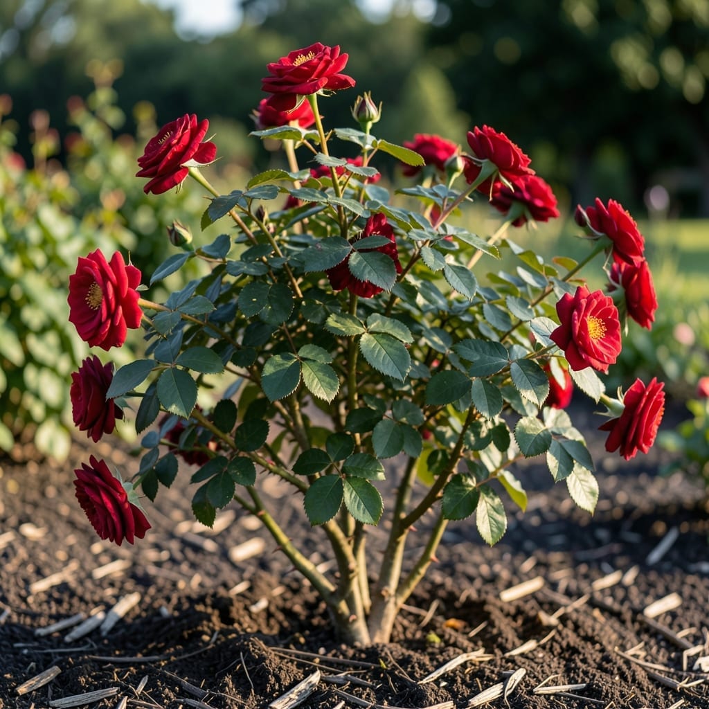 Mature Rose Bushes: Pruning and Care for Yearly Blooms