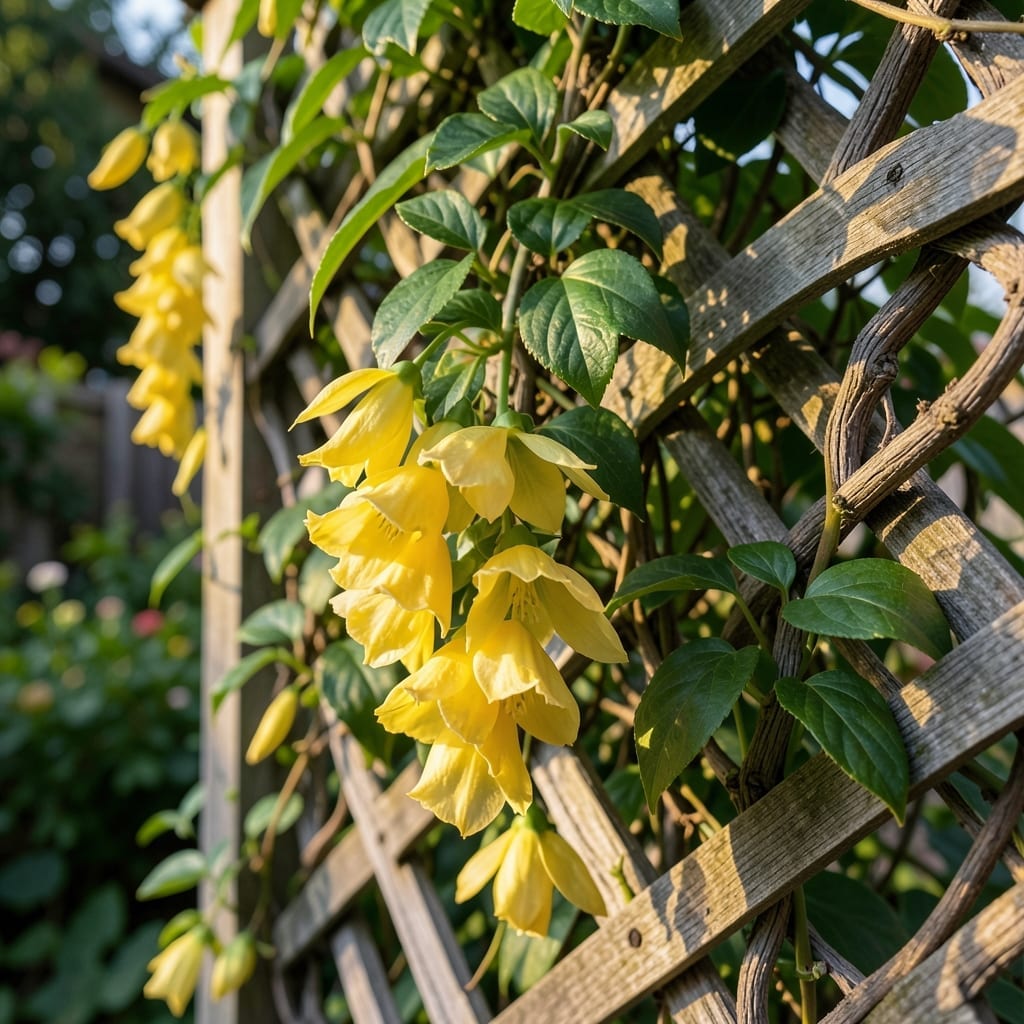 Golden Tiara Clematis