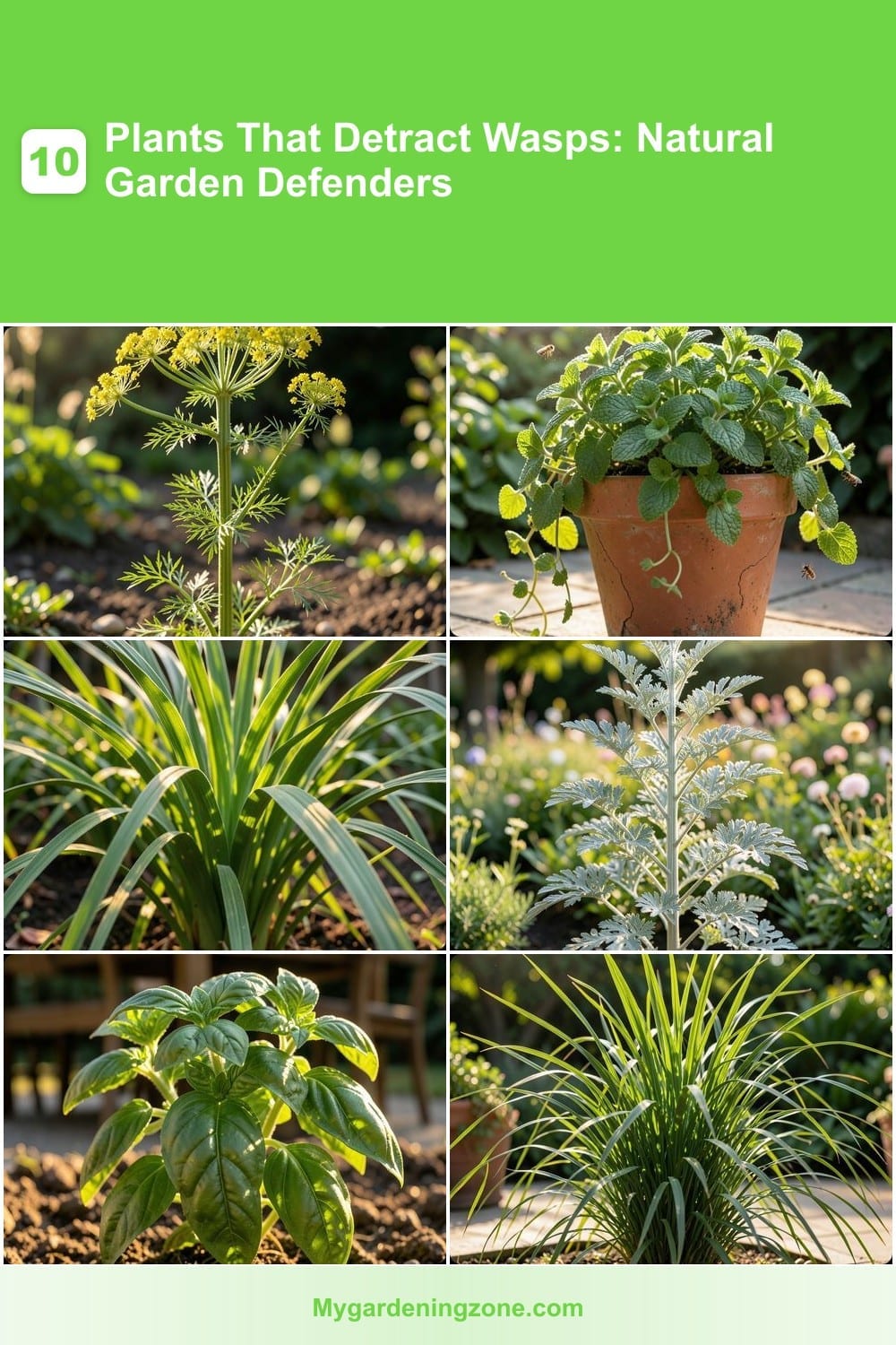 10 Plants That Detract Wasps: Natural Garden Defenders
