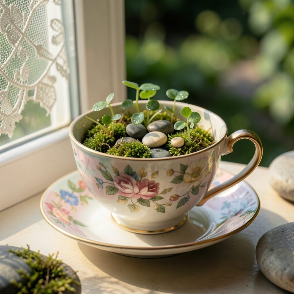 Teacup Fairy Garden