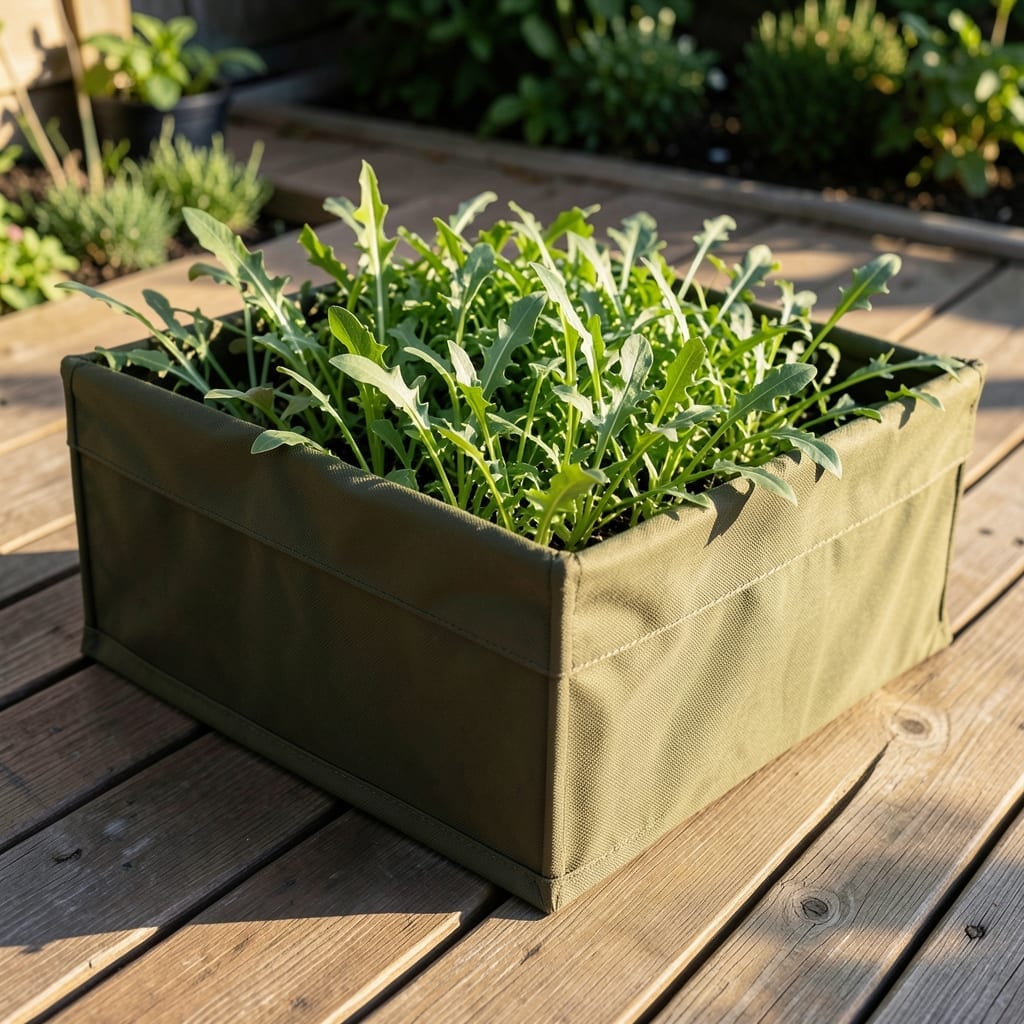 Foldable Fabric Raised Herb Bed
