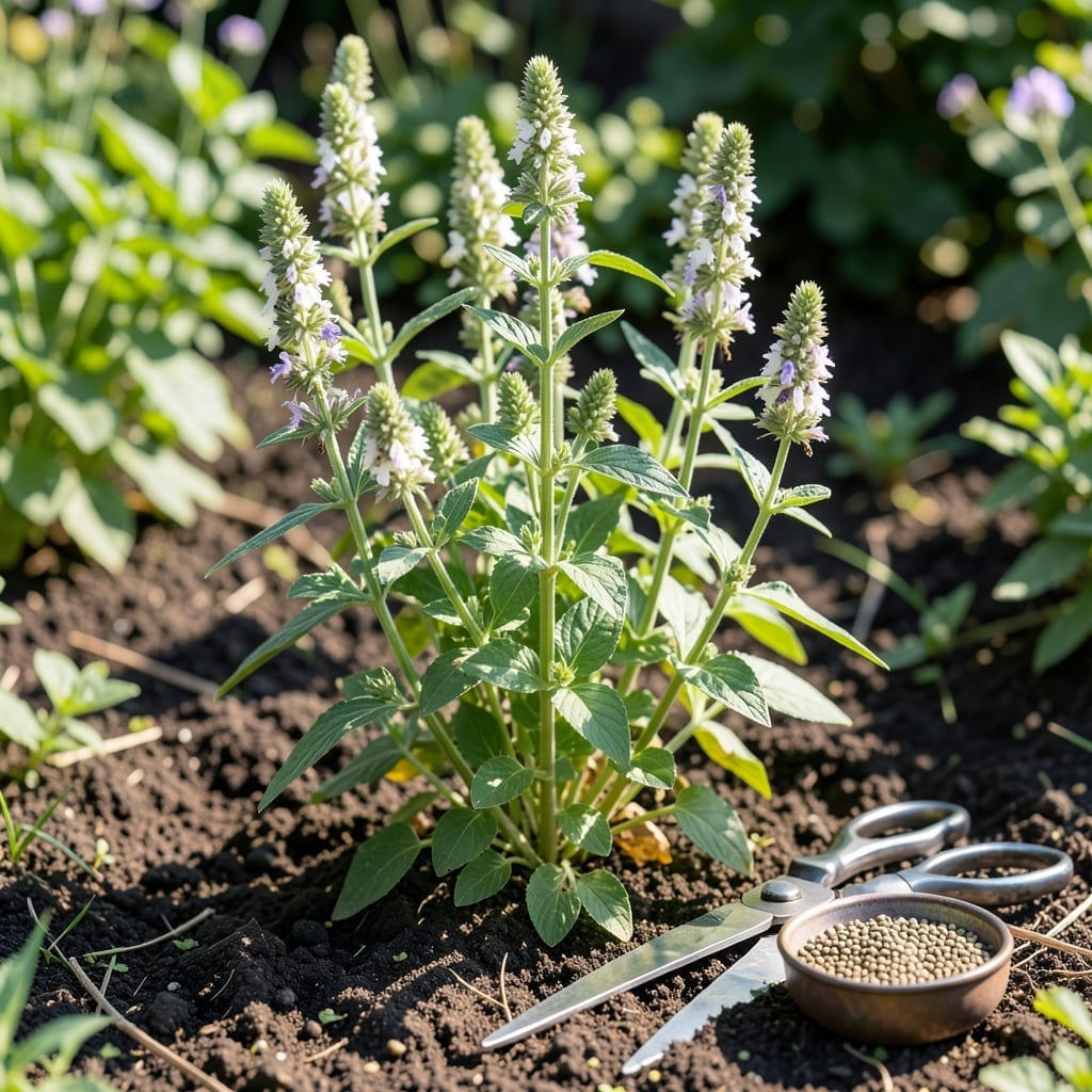Full Grown Chia Seeds Plant: Harvest and Care Essentials Full Grown Chia Seeds Plant: Harvest and Care Essentials