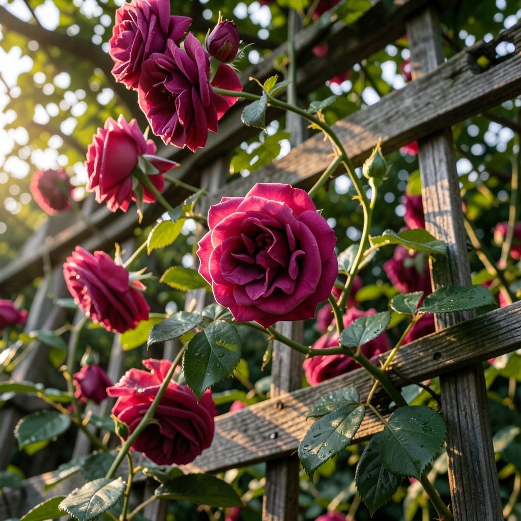 Climbing Rose Zephirine Drouhin