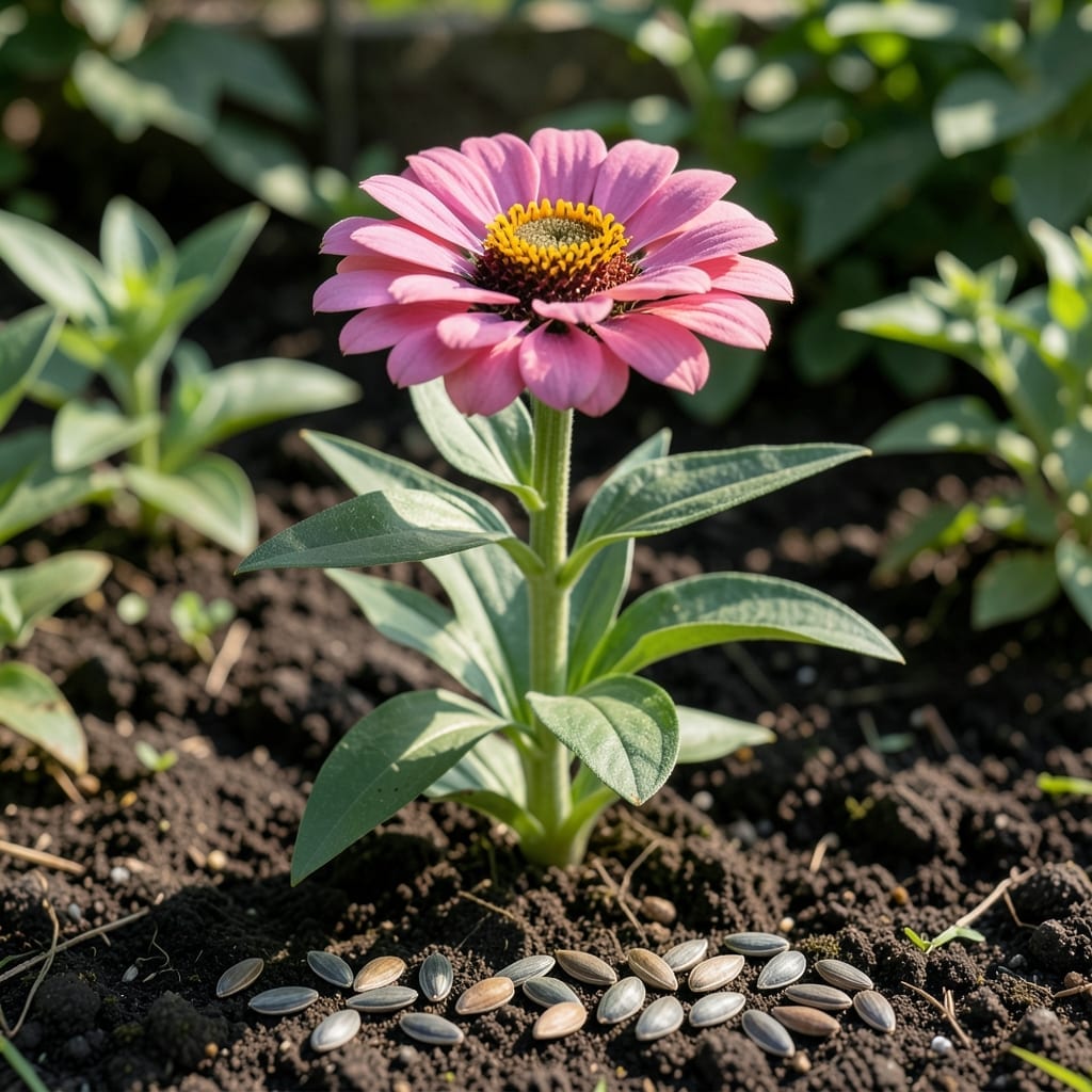 What Do Zinnia Seeds Look Like: Shape Color and Size Guide