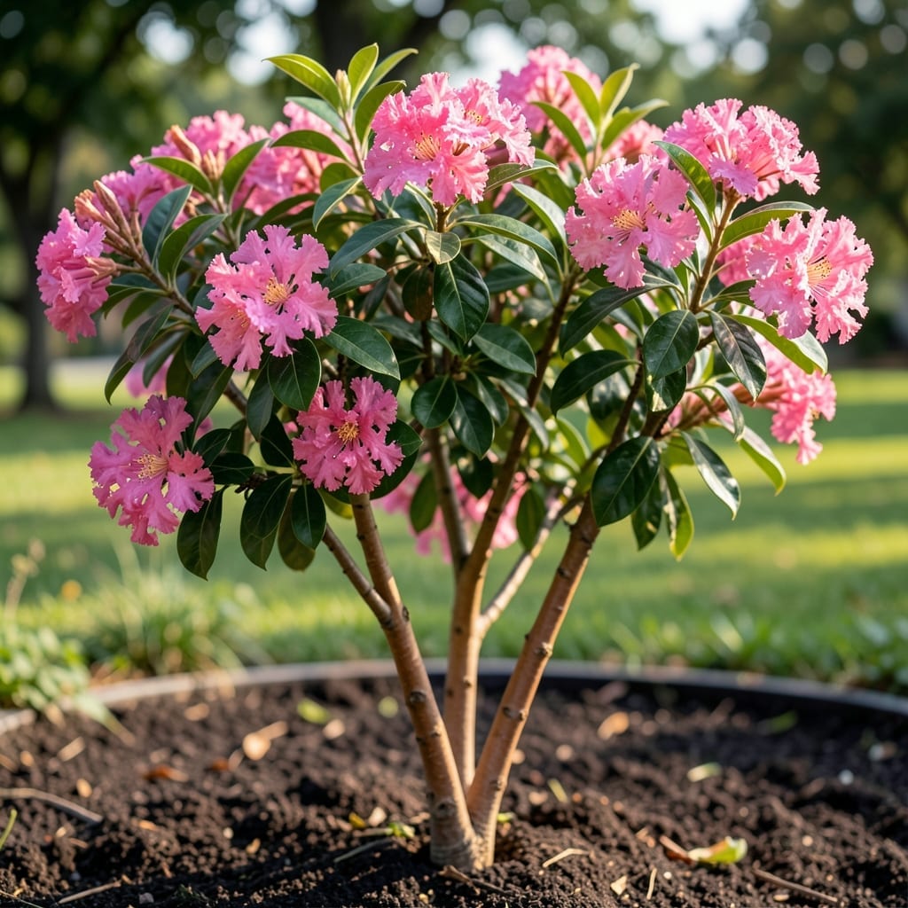Crape Myrtle Size: Variety-Specific Mature Dimensions