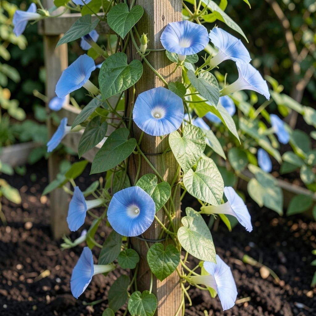 When Do Heavenly Blue Morning Glories Bloom: Timeline from Seed to Flowers When Do Heavenly Blue Morning Glories Bloom: Timeline from Seed to Flowers
