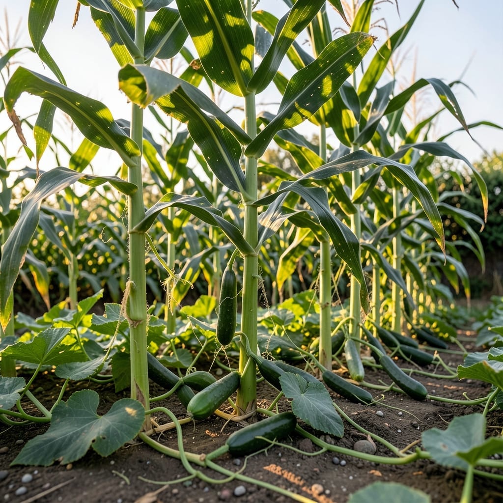 Sweet Corn for Natural Shade