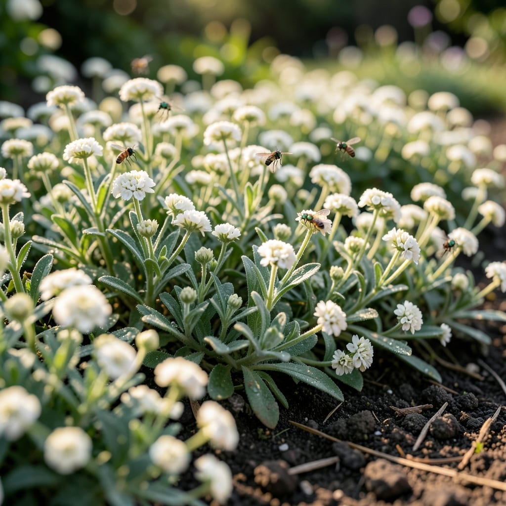 Sweet Alyssum Companion Flower
