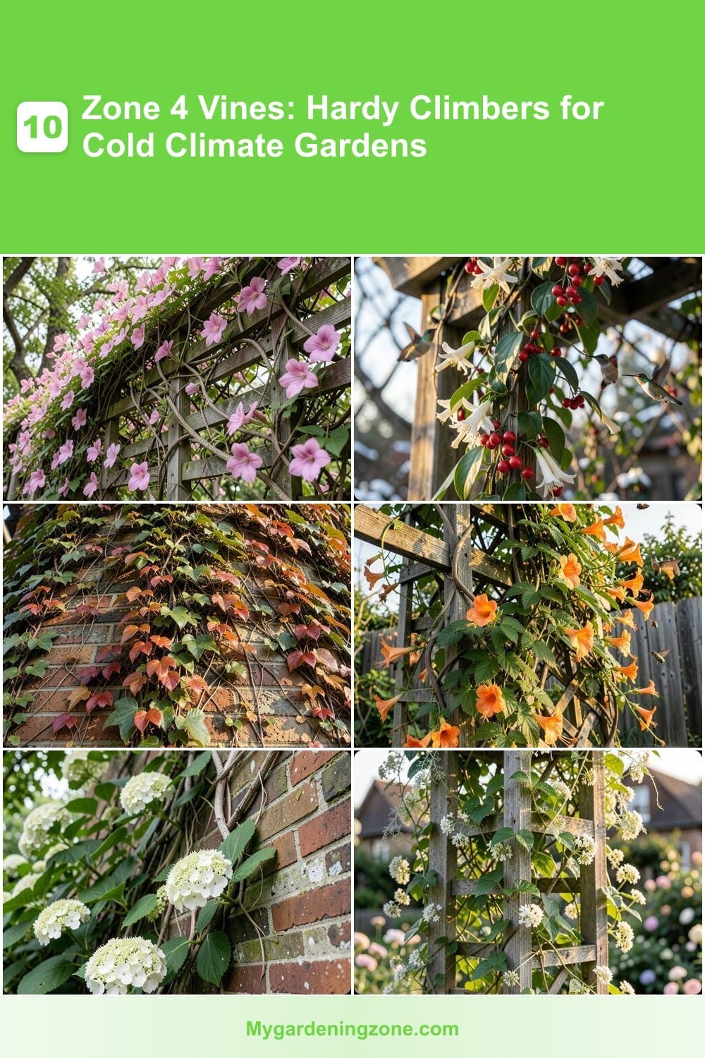 10 Zone 4 Vines: Hardy Climbers for Cold Climate Gardens