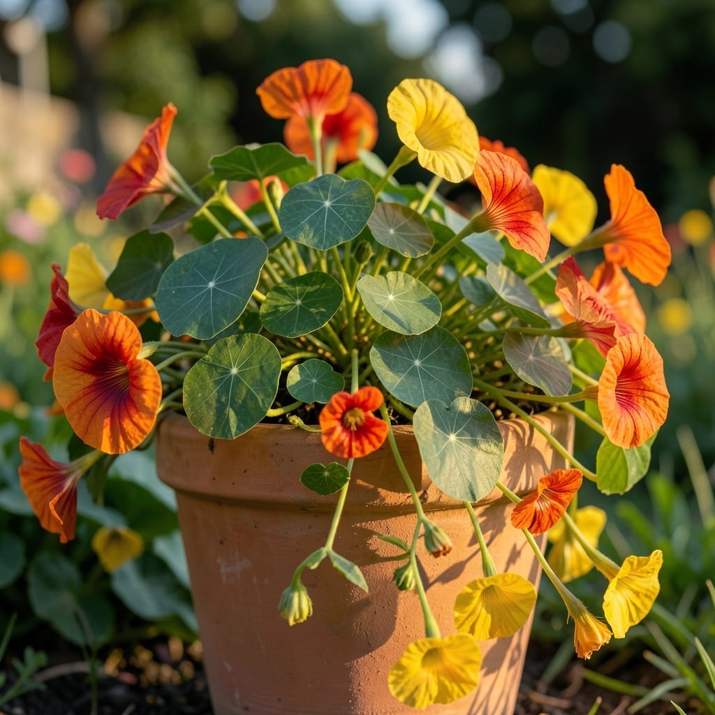 Nasturtiums for Edible Landscapes