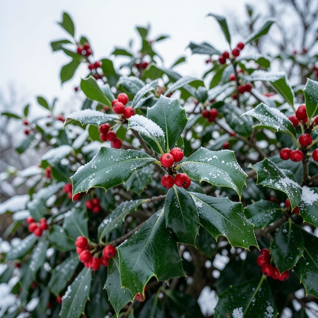 Holly Evergreen Bushes