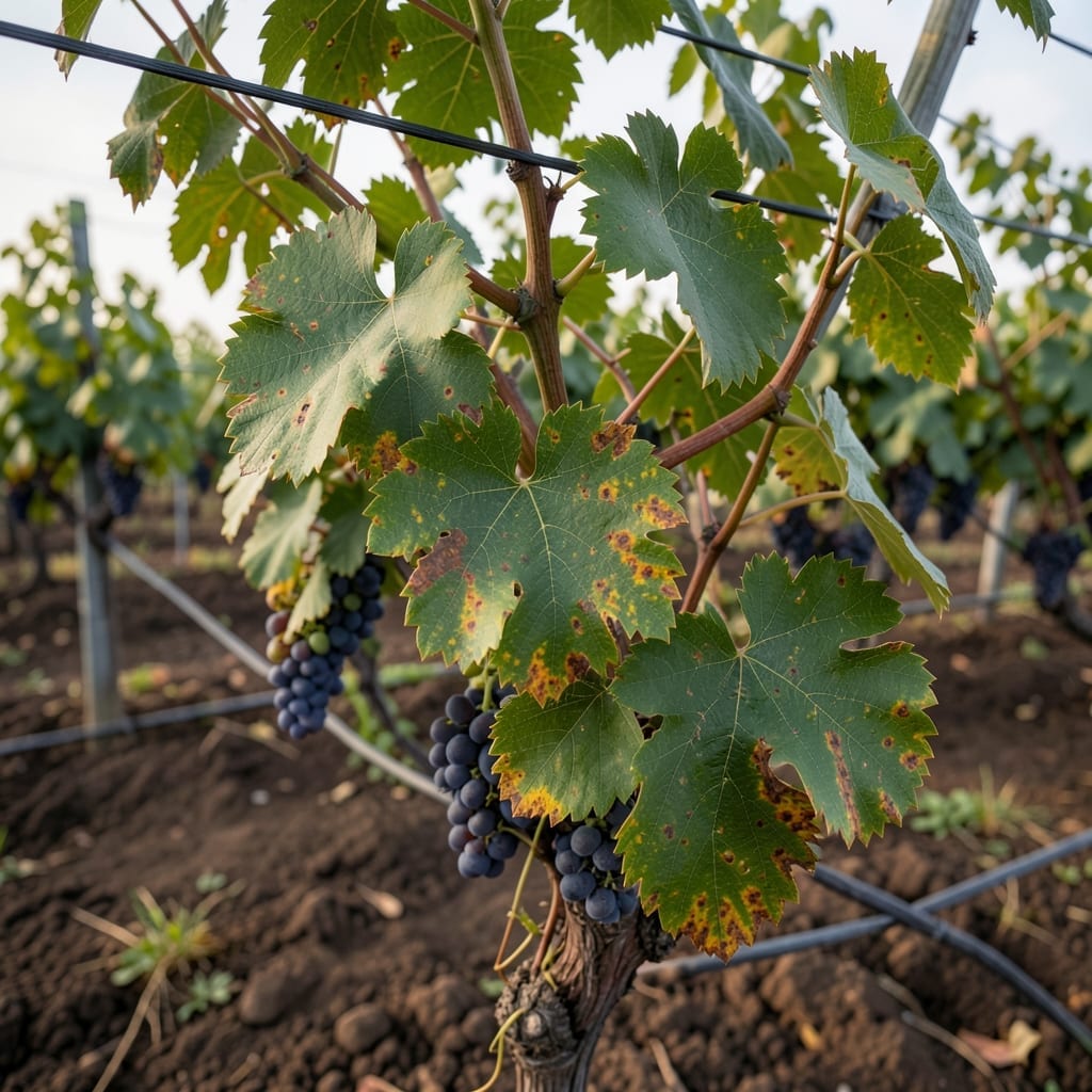 Rust on Grapes: Visual Guide to Early Signs and Natural Solutions Rust on Grapes: Visual Guide to Early Signs and Natural Solutions