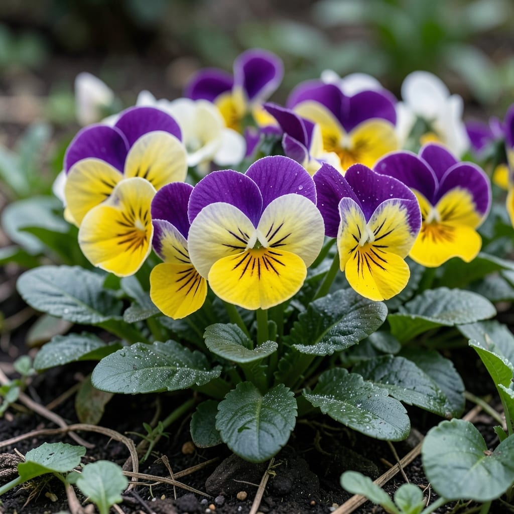 Pansies for Cool Weather