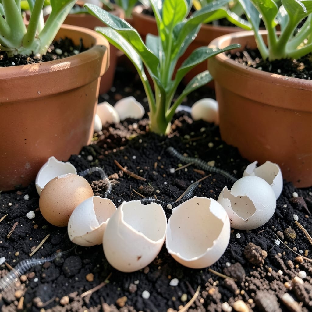 Crushed Eggshell Barrier