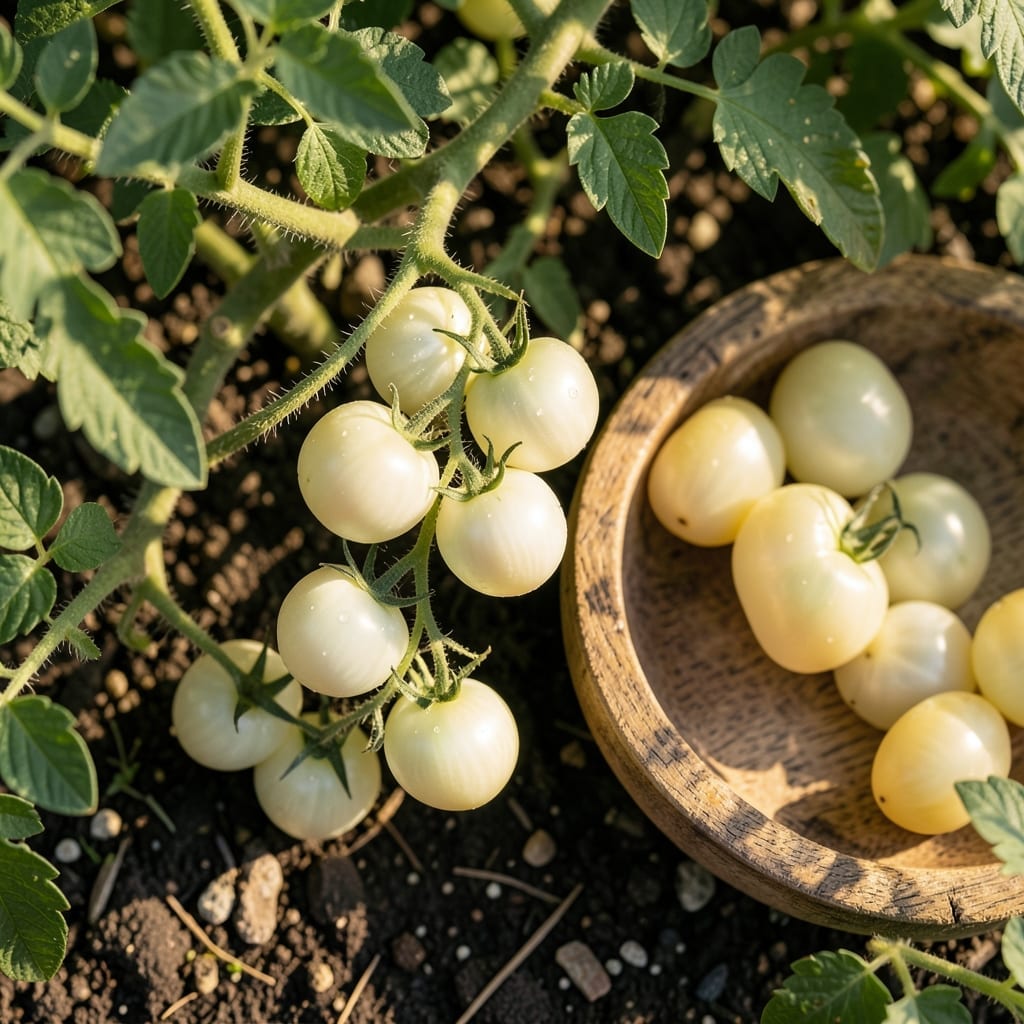 White Cherry Tomatoes