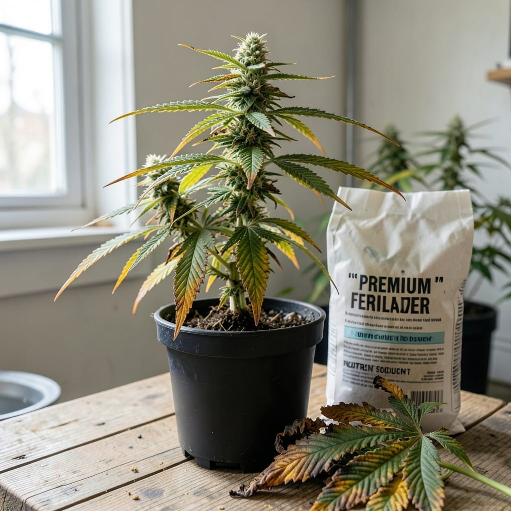Nute Burn Weed Plant: Visual Guide to Organic Treatment and Revival