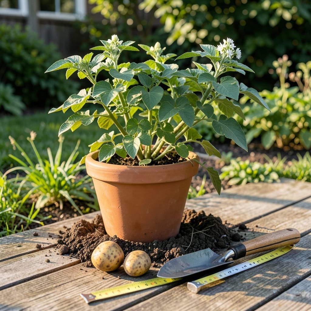 How to Plant Potatoes in Containers: Depth Guide for Bountiful Harvests