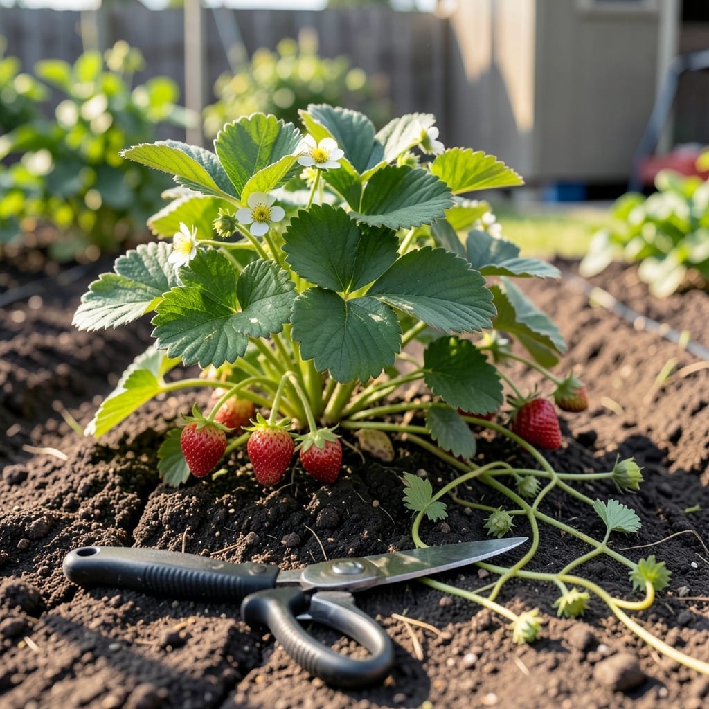 When to Cut Strawberry Runners: Optimal Timing for Stronger Plants
