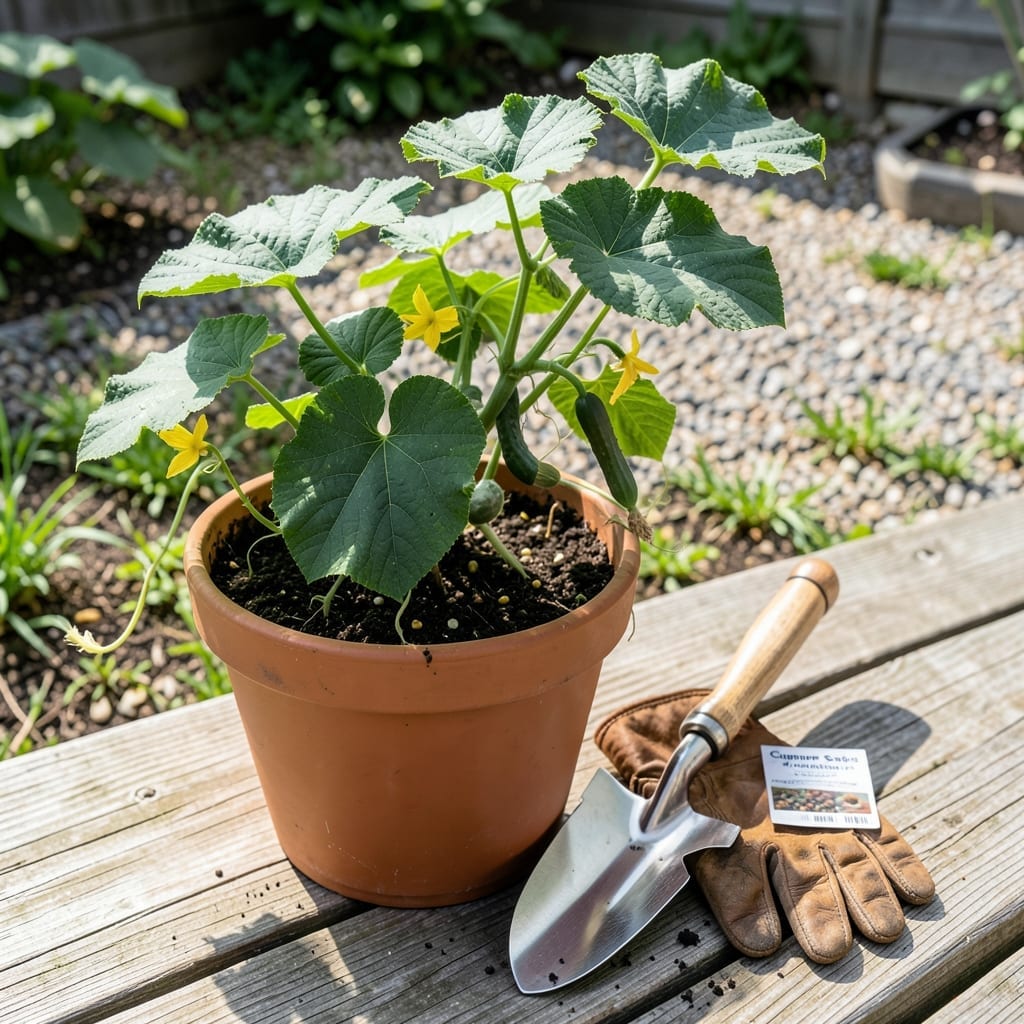Planting Cucumbers in Containers: Step-by-Step for Bountiful Harvests