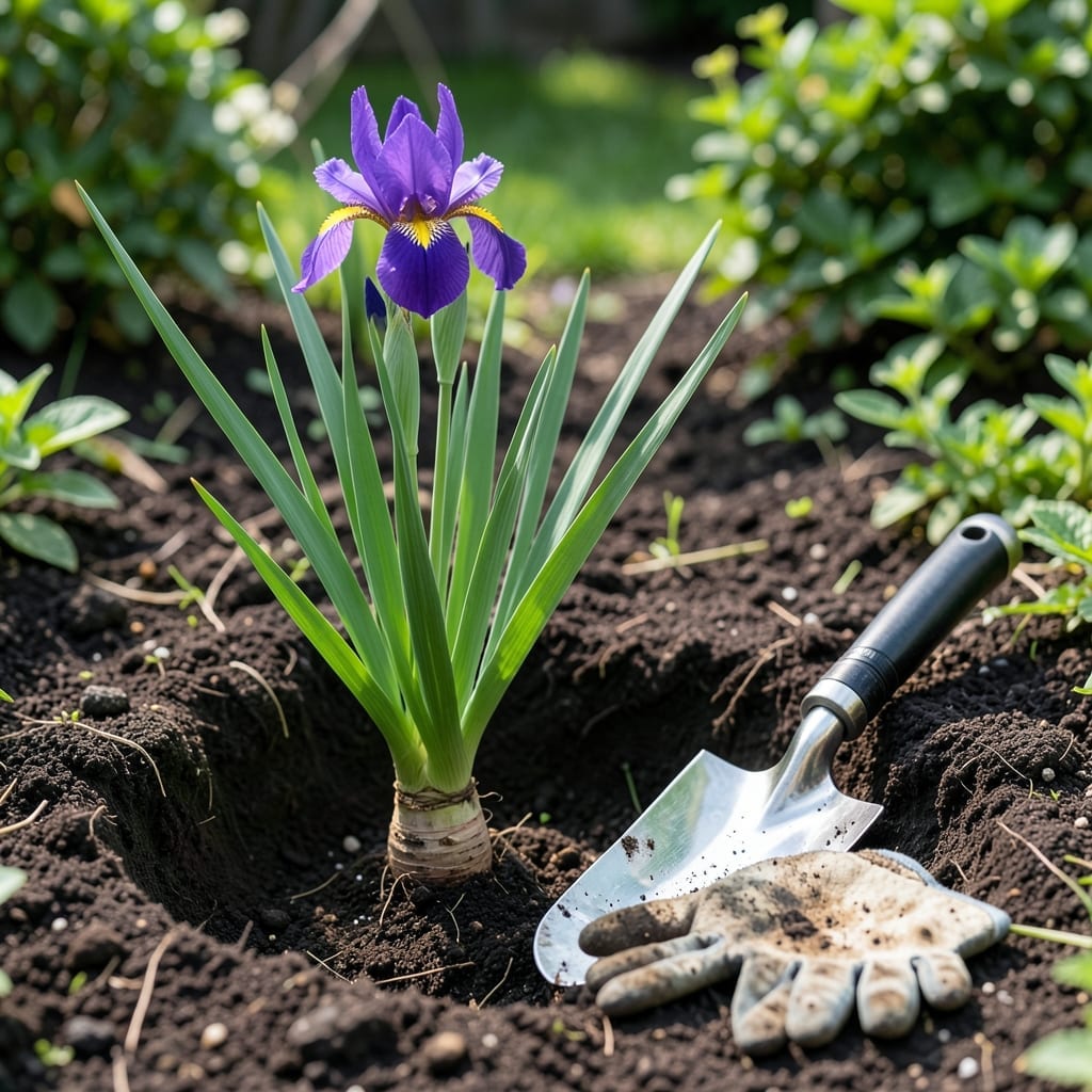 How to Plant Iris Rhizomes: Proper Depth and Spacing for Thriving Blooms