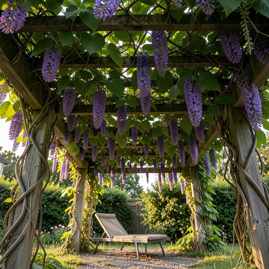 Hyacinth Bean for Shade Cover