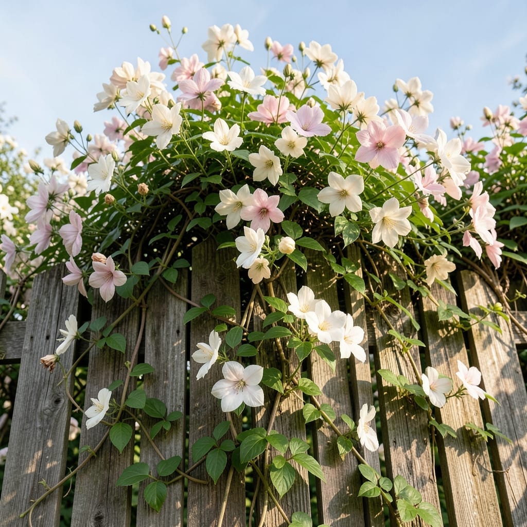 Clematis Montana for Fragrant Spring Blooms